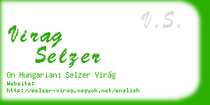 virag selzer business card